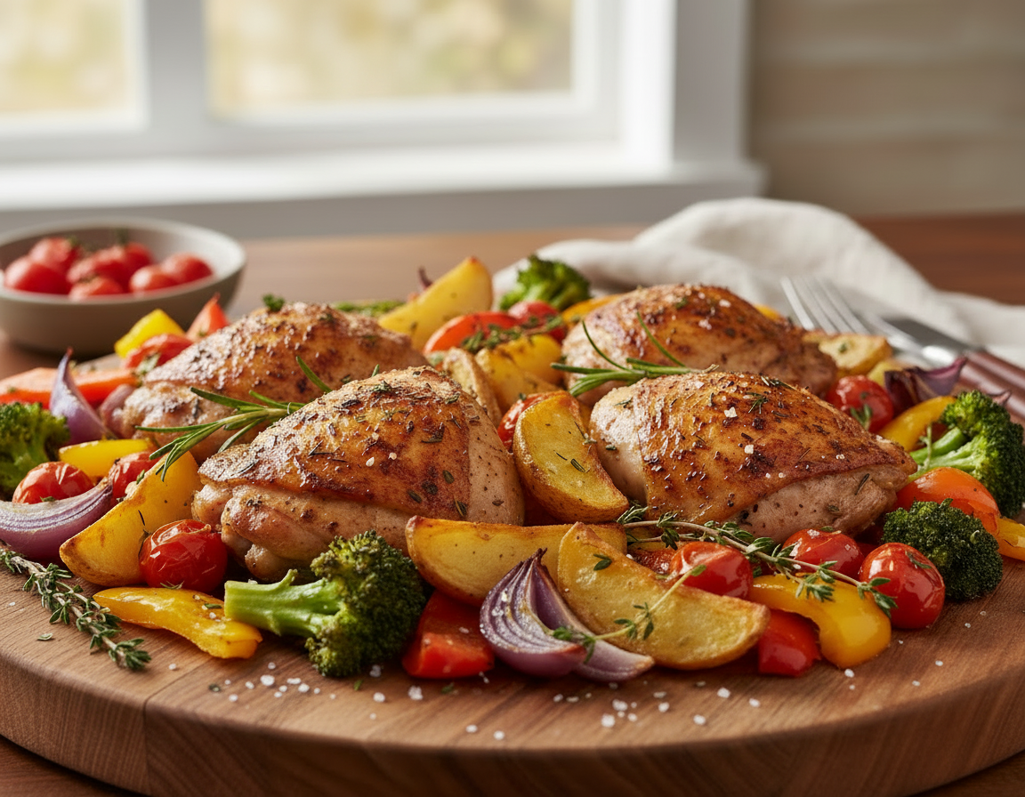 Chicken Thighs Bowl