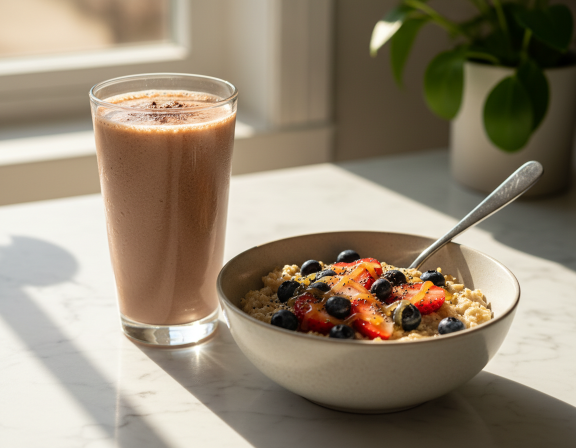 Protein Drink or Oatmeal