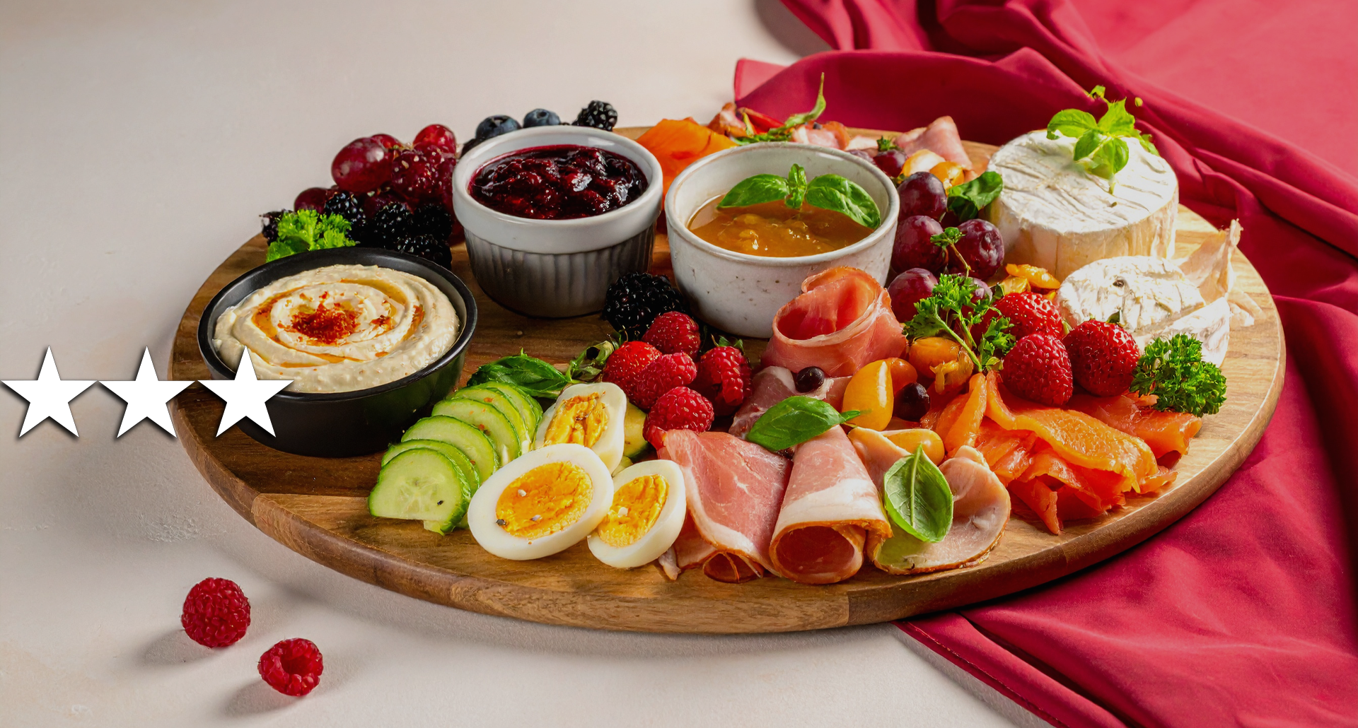 3-Star High-Protein Girl Dinner Boards; Chef’s Table Edition