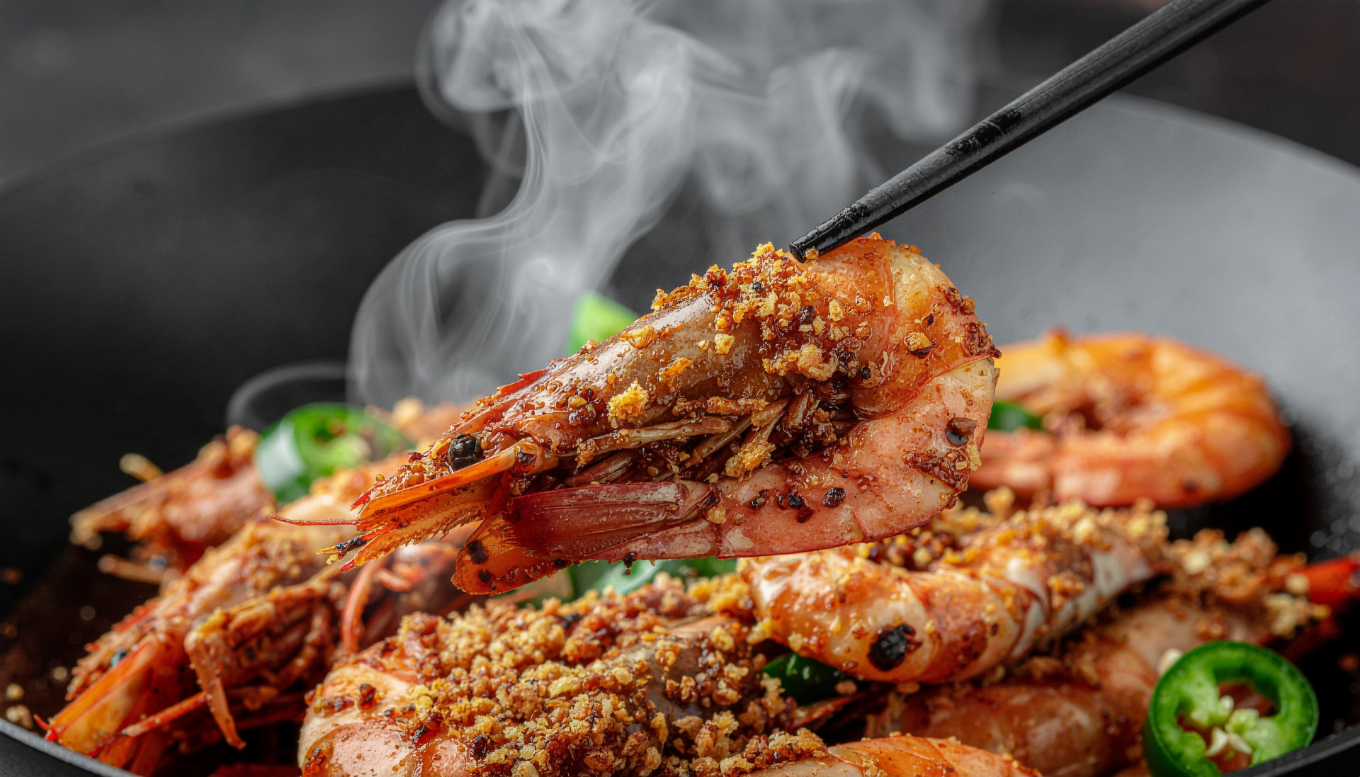 Crispy Salt and Pepper Shrimp Tôm Rang Muối