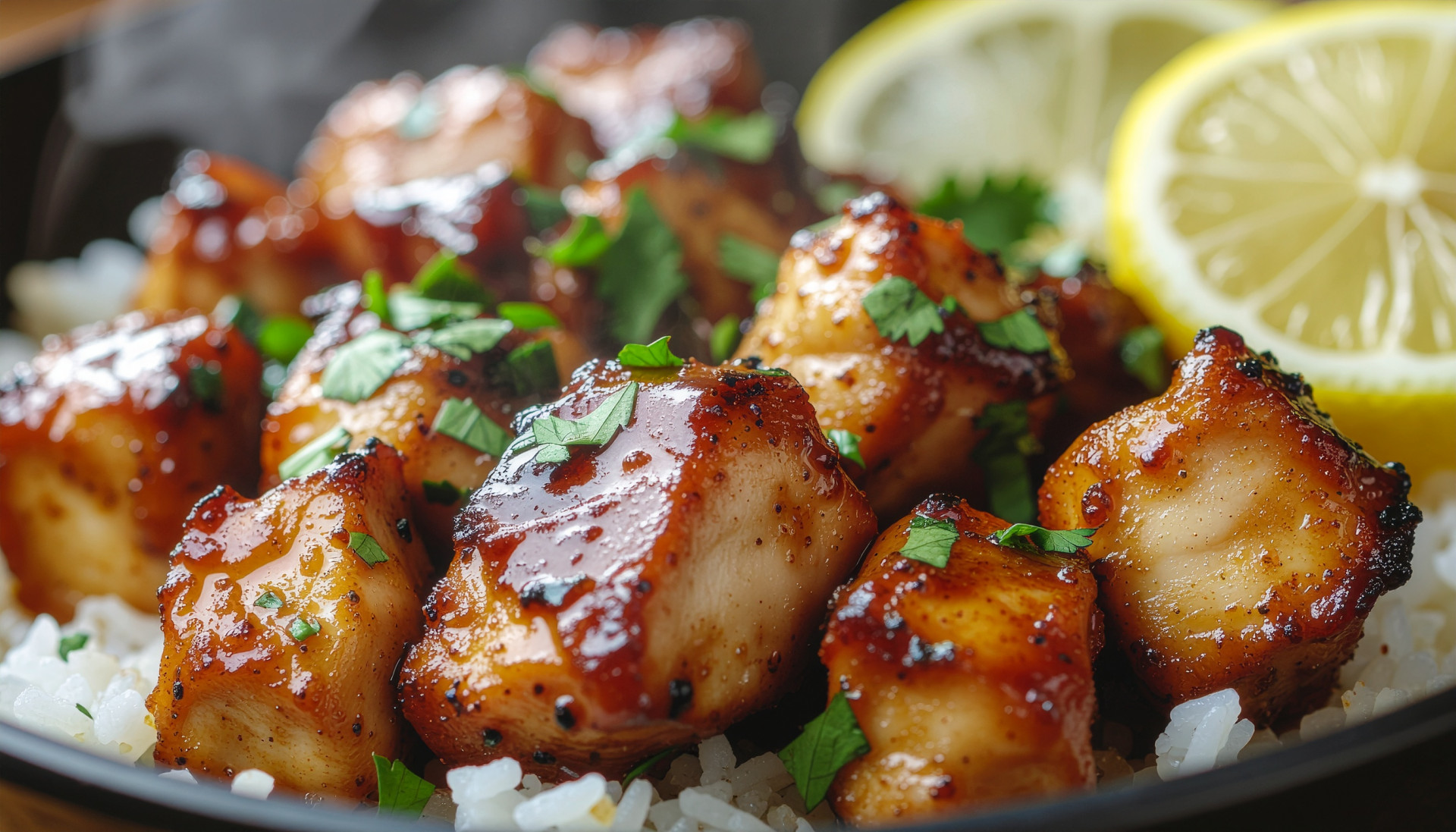 Sweet and Spicy Lemon Garlic Chicken