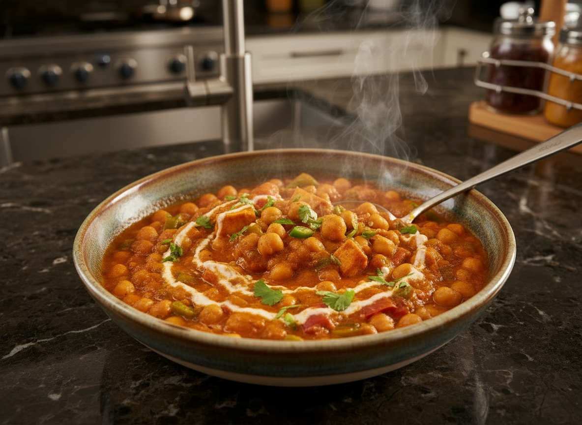 High-Protein Chickpea Curry on a Budget