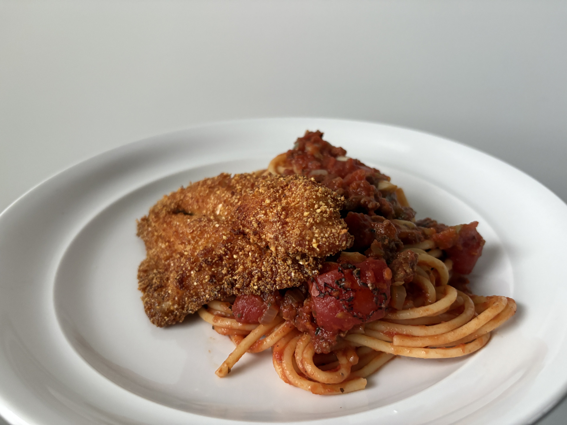 Catfish and Spaghetti