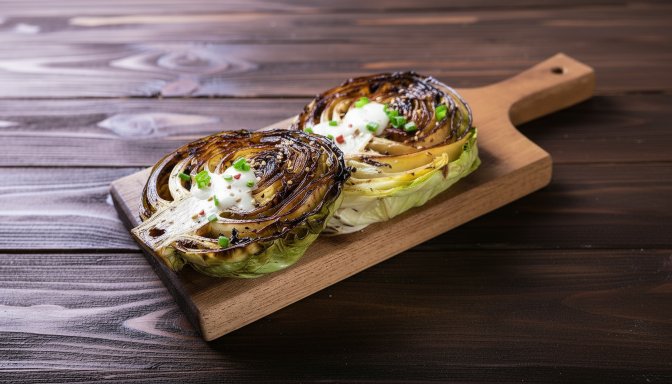 Miso Butter Cabbage