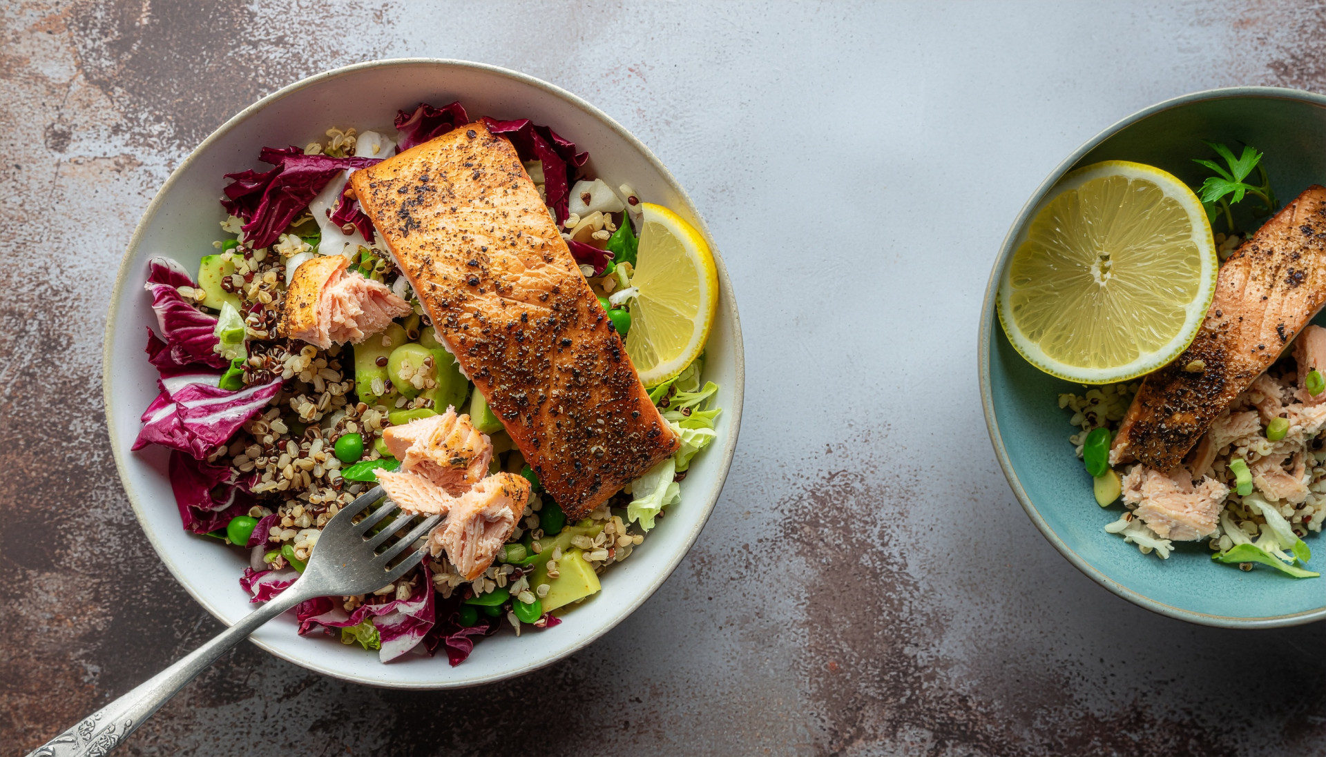 Mediterranean Salmon Salad