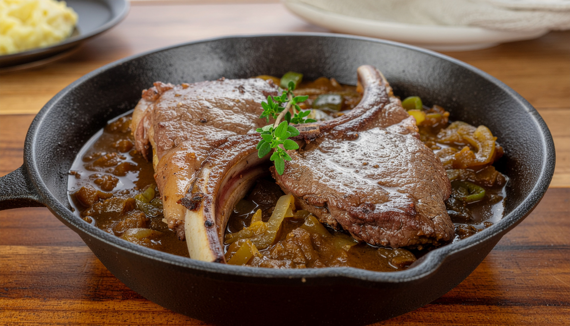 Smothered Beef Short Ribs