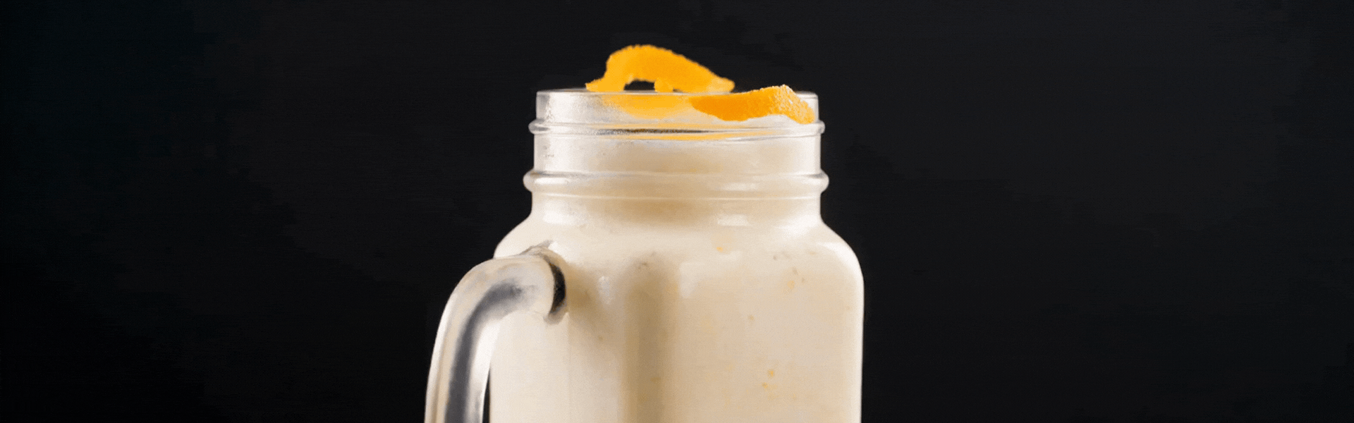 Creamy Citrus Zest Shake rotating