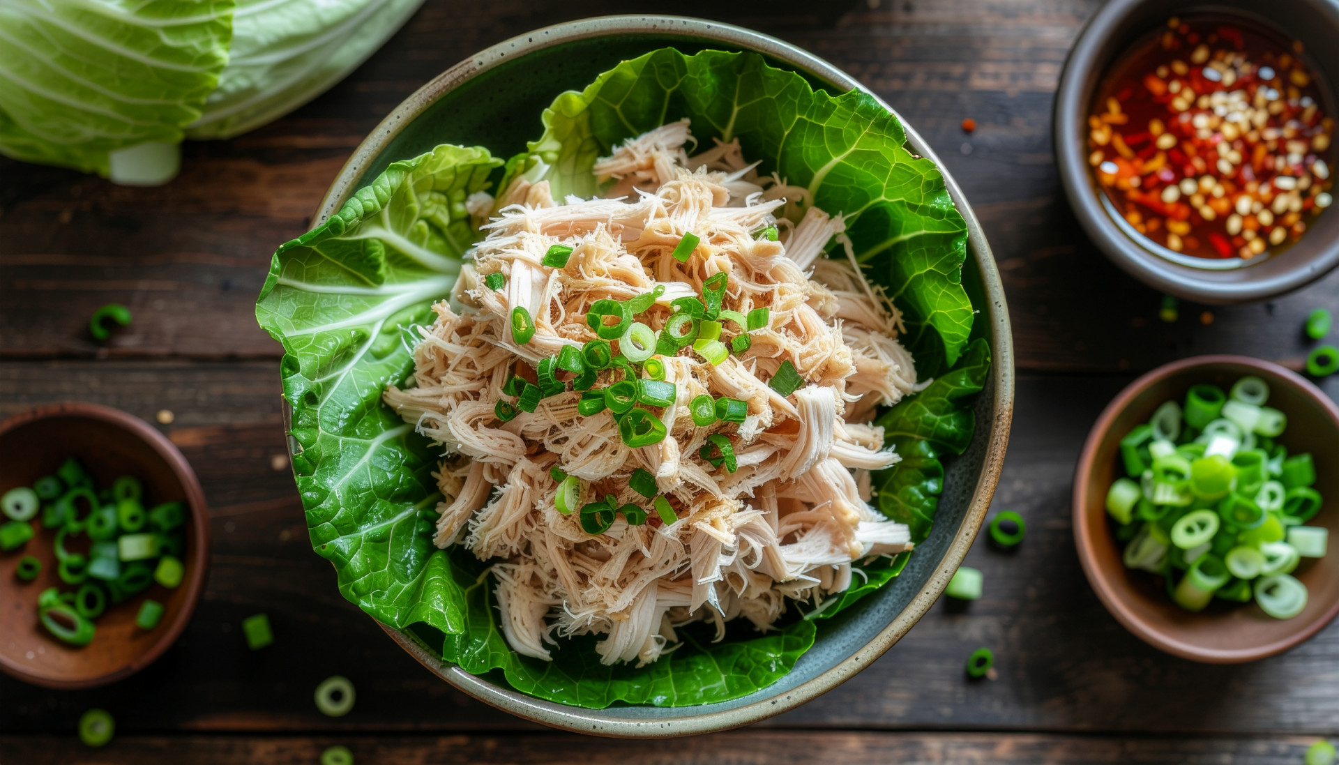 Cabbage Wrapped Spiced Chicken Bo Ssam