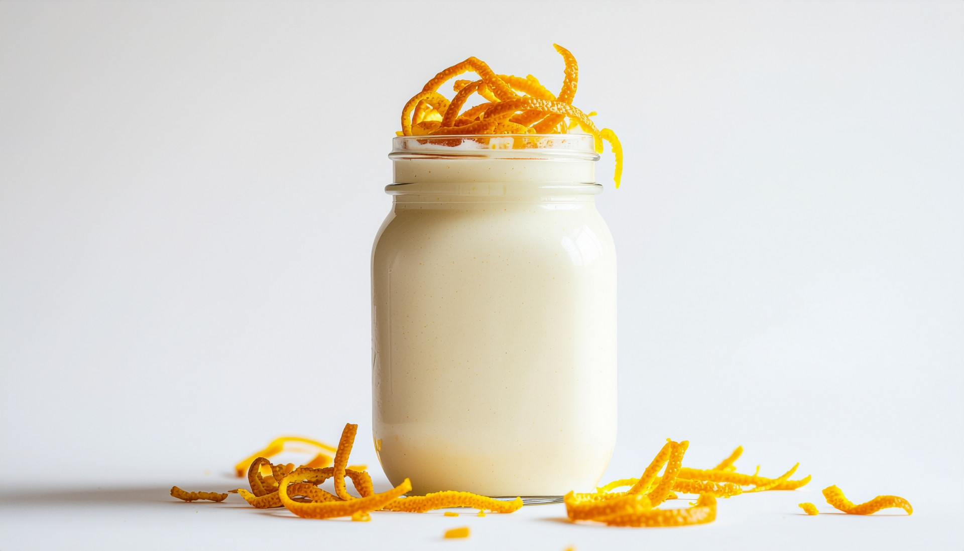 Glass of Creamy Citrus Zest Shake