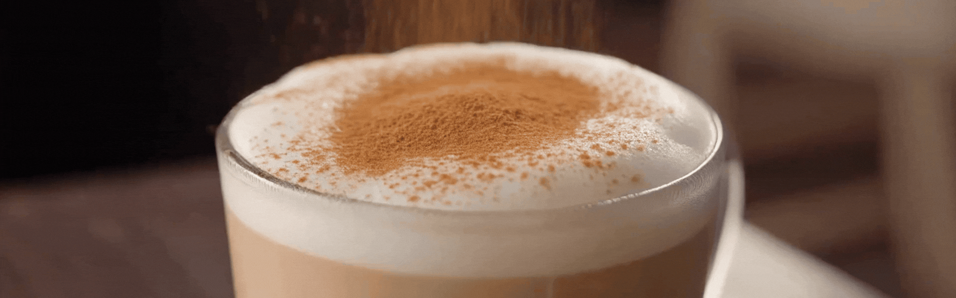 Afternoon: Frothy Cinnamon Latte