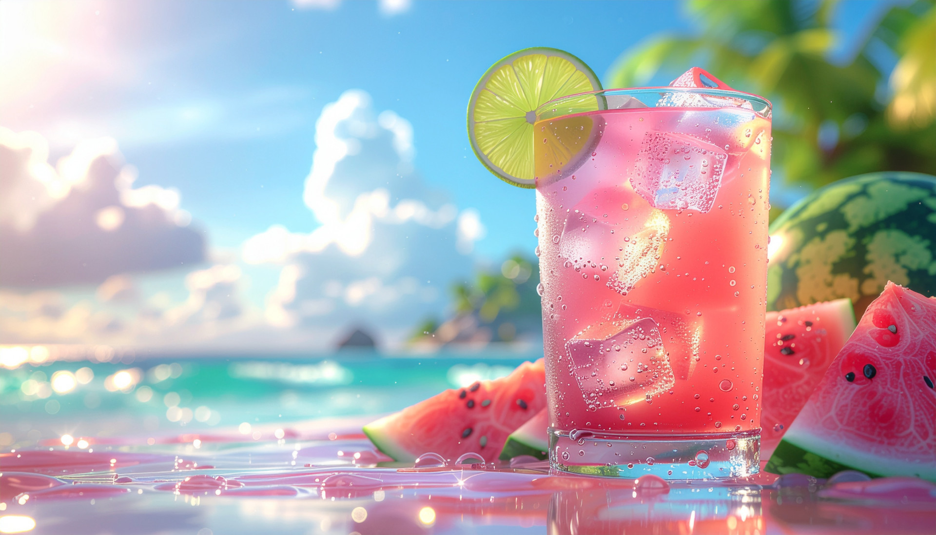 Gatorade-Inspired Watermelon Limeade