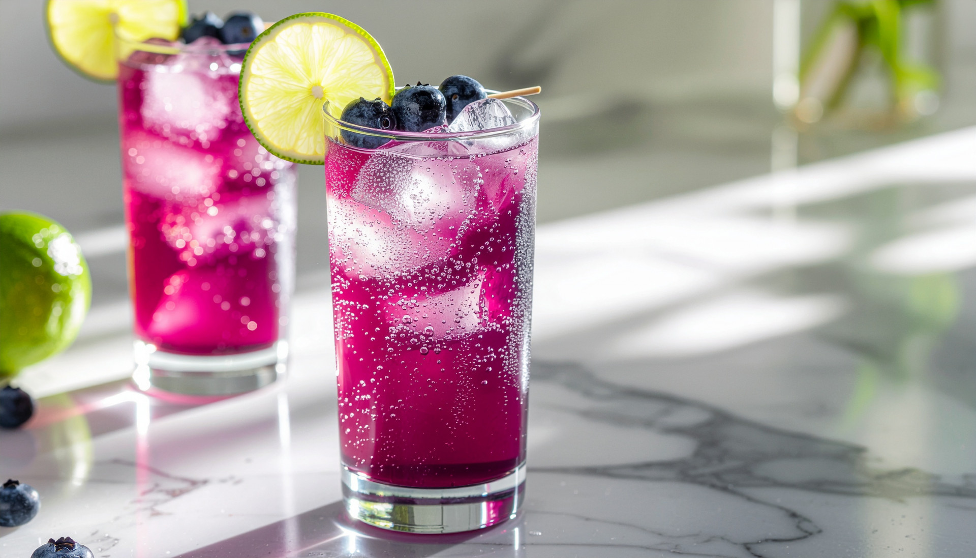 Blueberry Gatorade-Inspired Drink