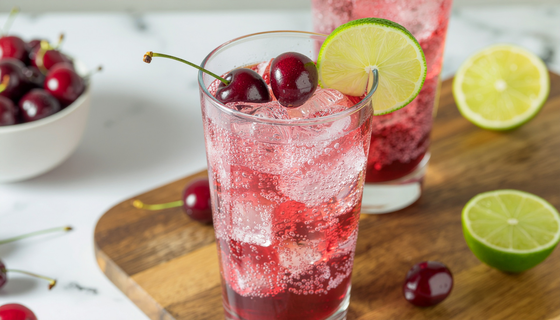 Cherry Limeade Gatorade-Inspired Drink