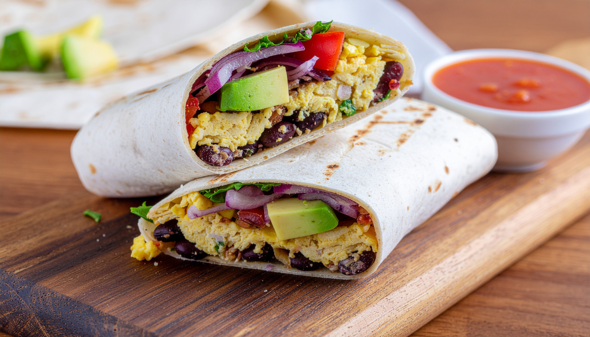 Fully Loaded Breakfast Street Burrito