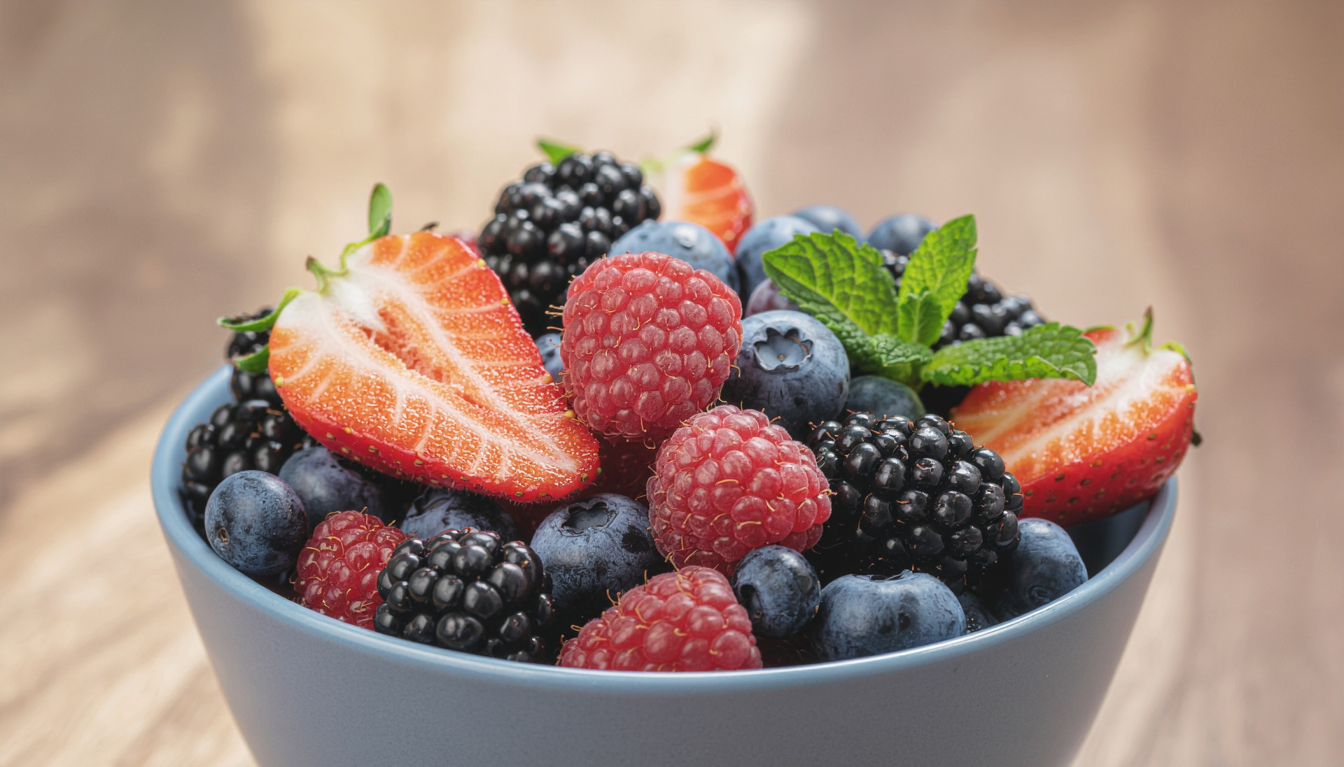 Bowl of Fresh Berries
