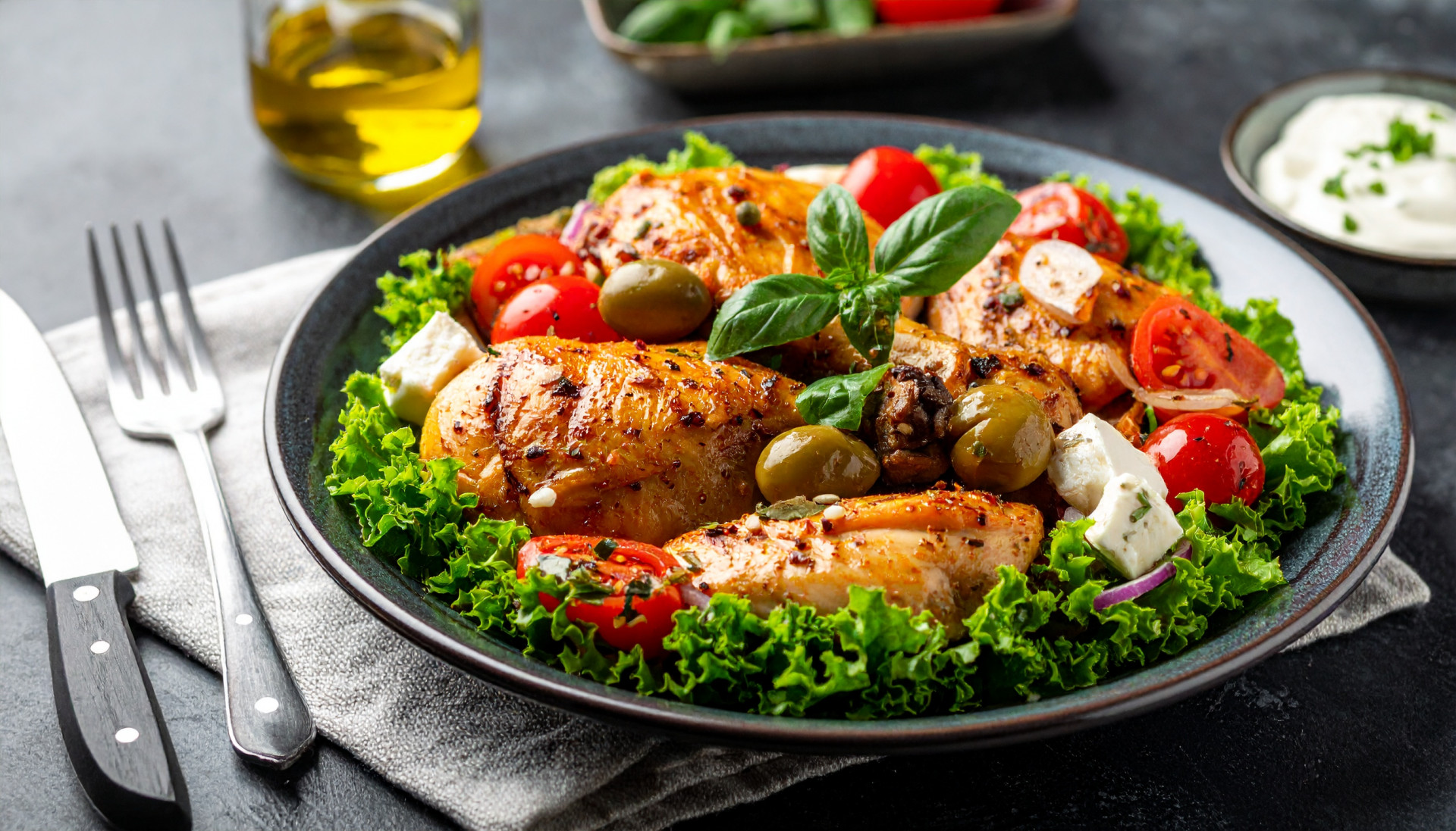 Mediterranean Chicken Plate