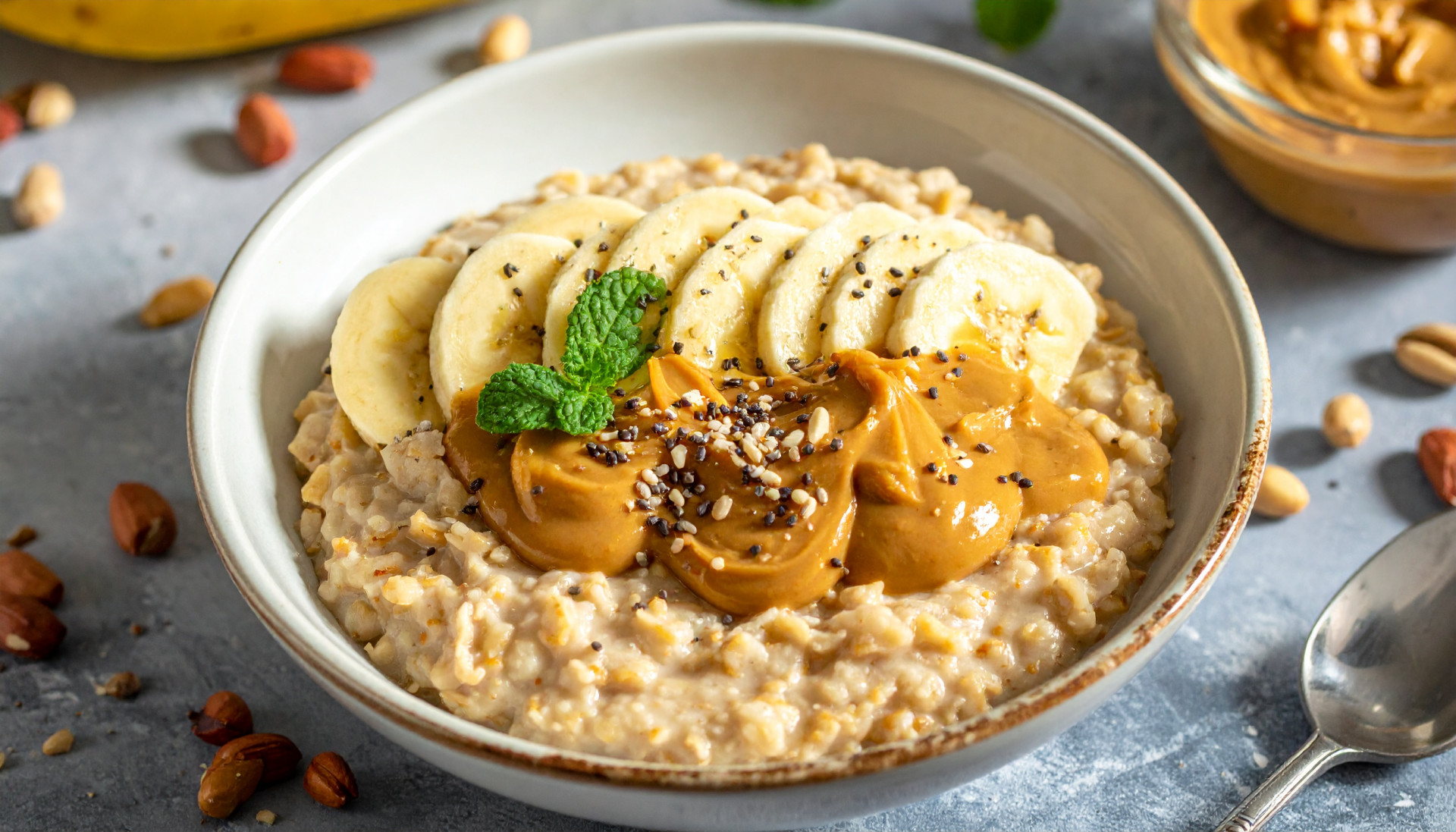 PB Banana Protein Oats