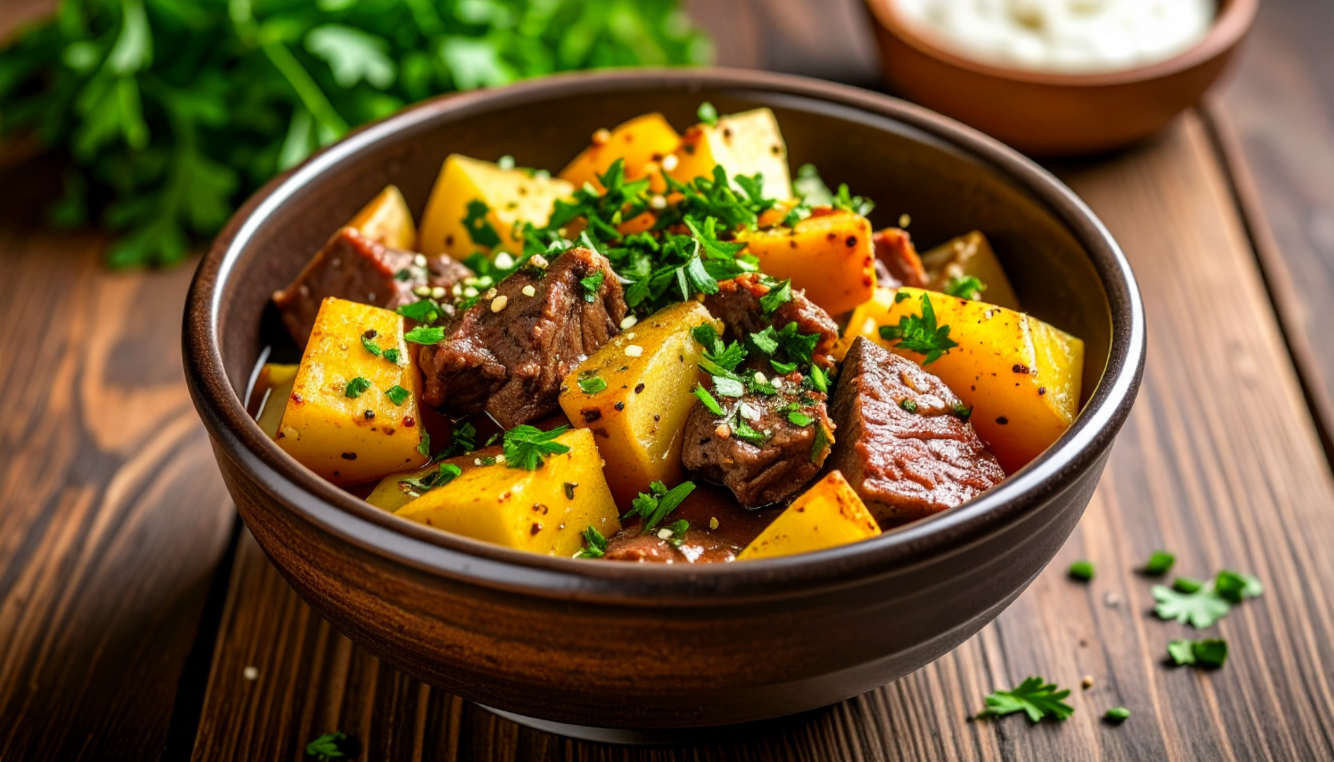 Beef Potato Bowl