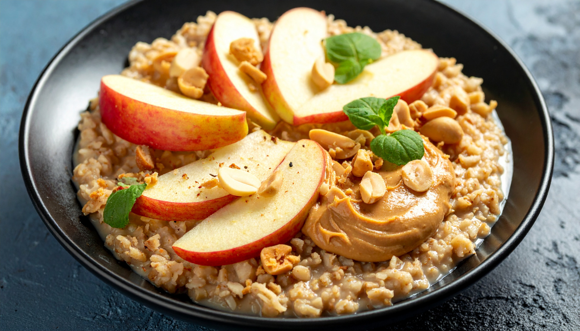 Apple Peanut Butter Oats