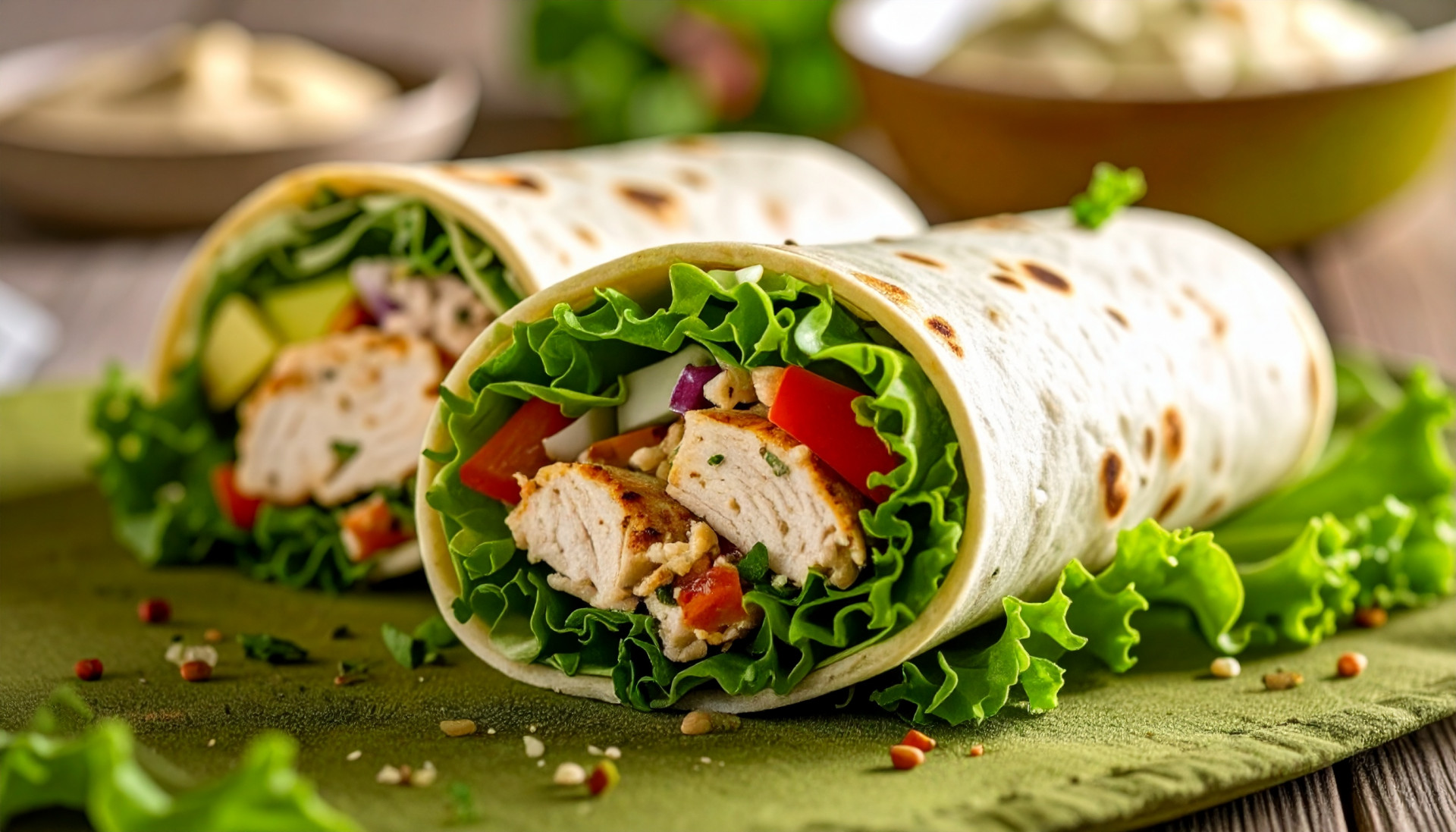 Simple Chicken Wrap