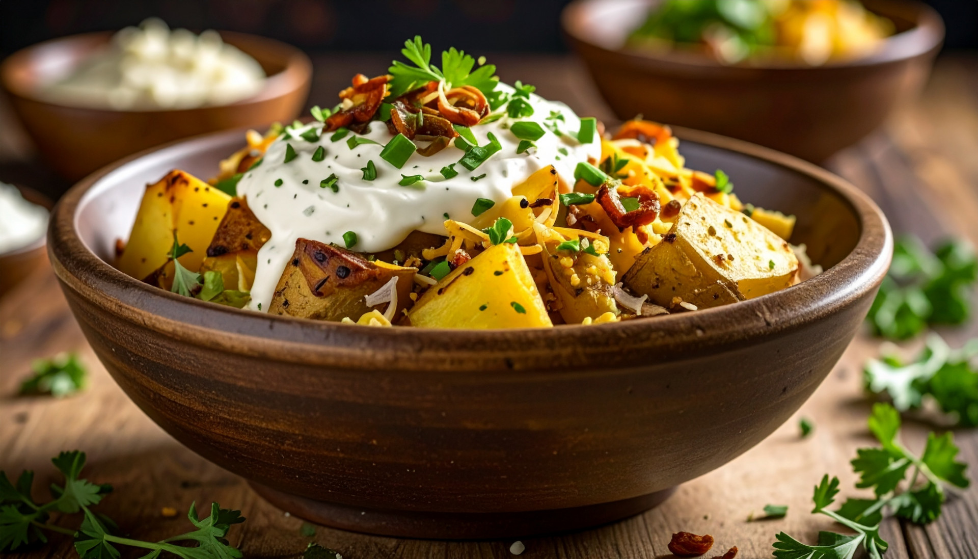 Loaded Baked Potato Bowl