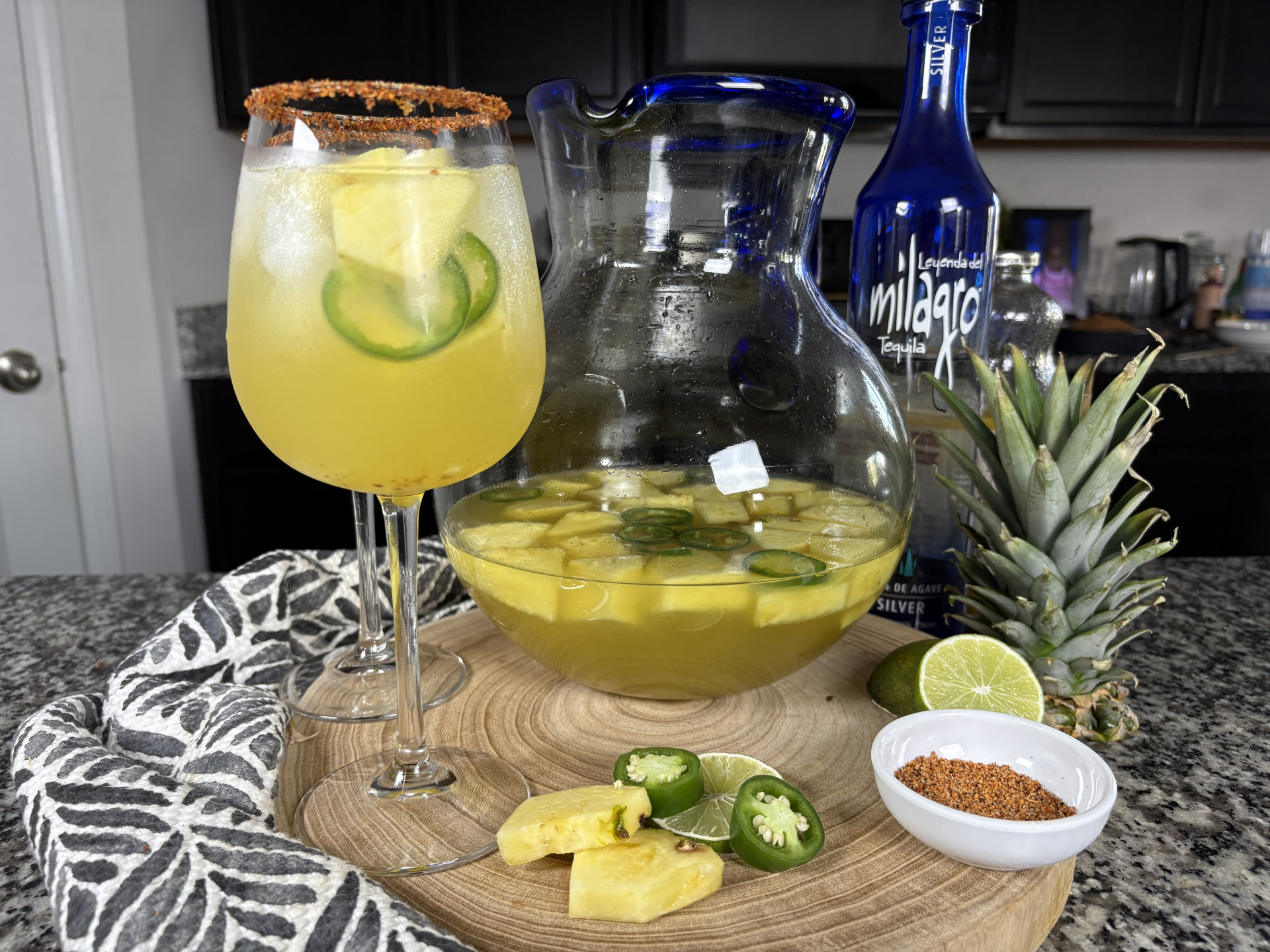 Pineapple Chili Tequila Sangria