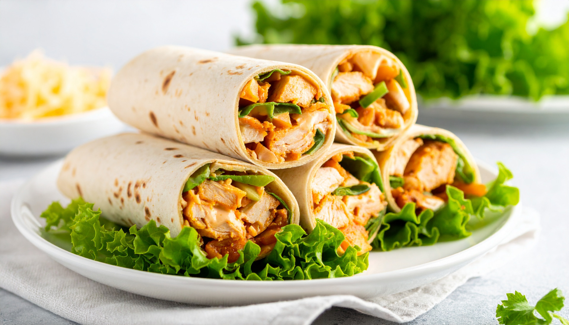 Buffalo Chicken Wraps
