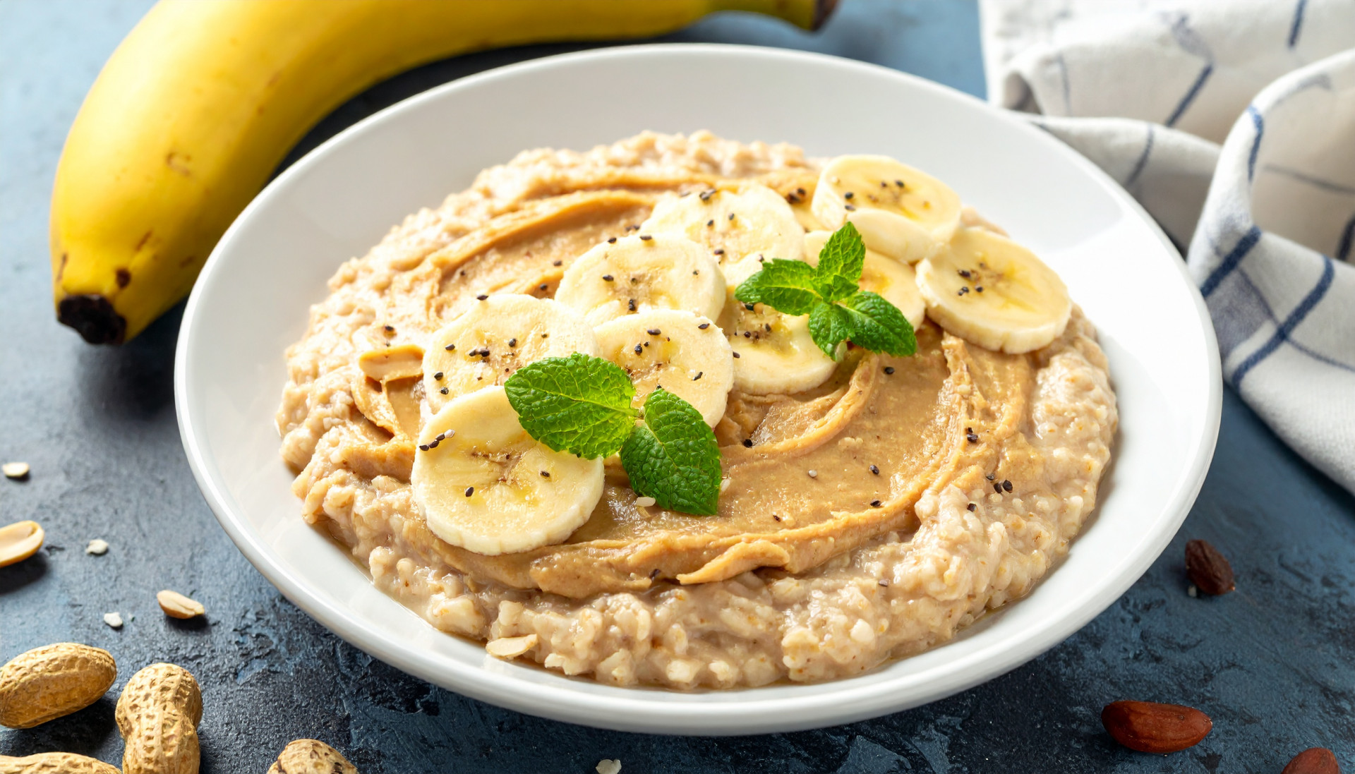Peanut Butter Banana Oatmeal