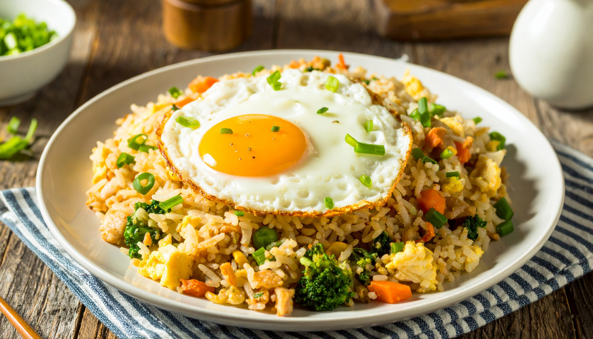 Egg Fried Rice with Veggies