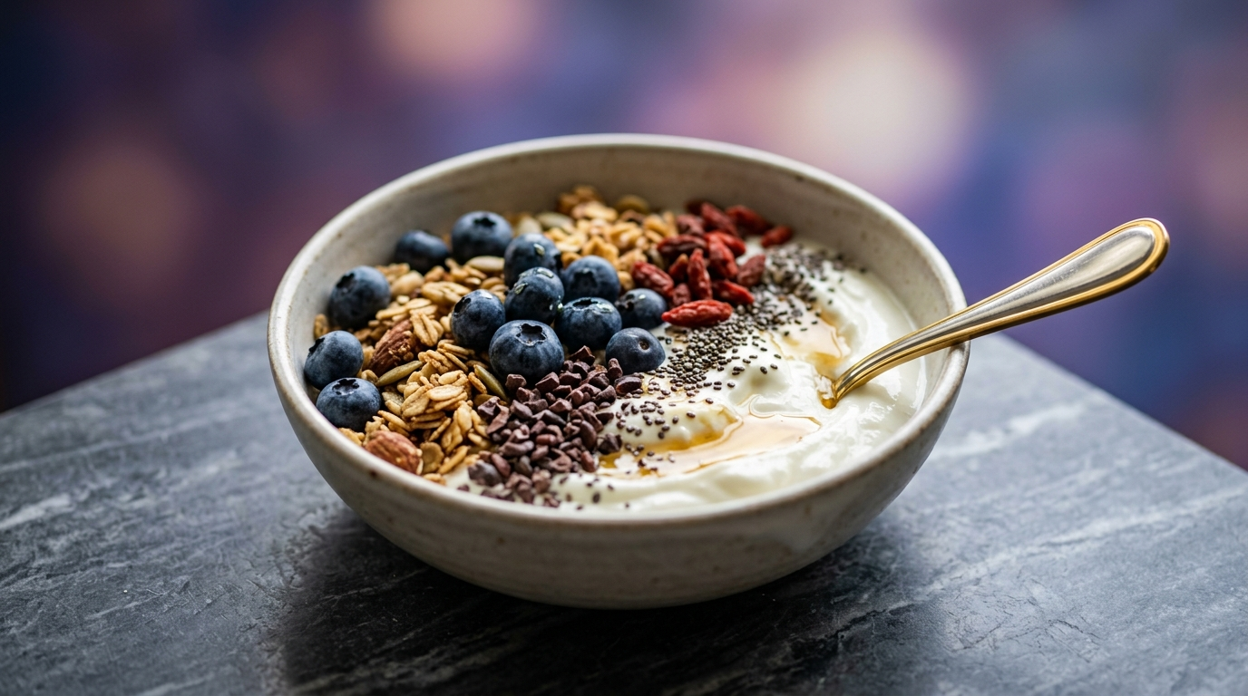 High-Protein Gut Healthy Yogurt Bowl