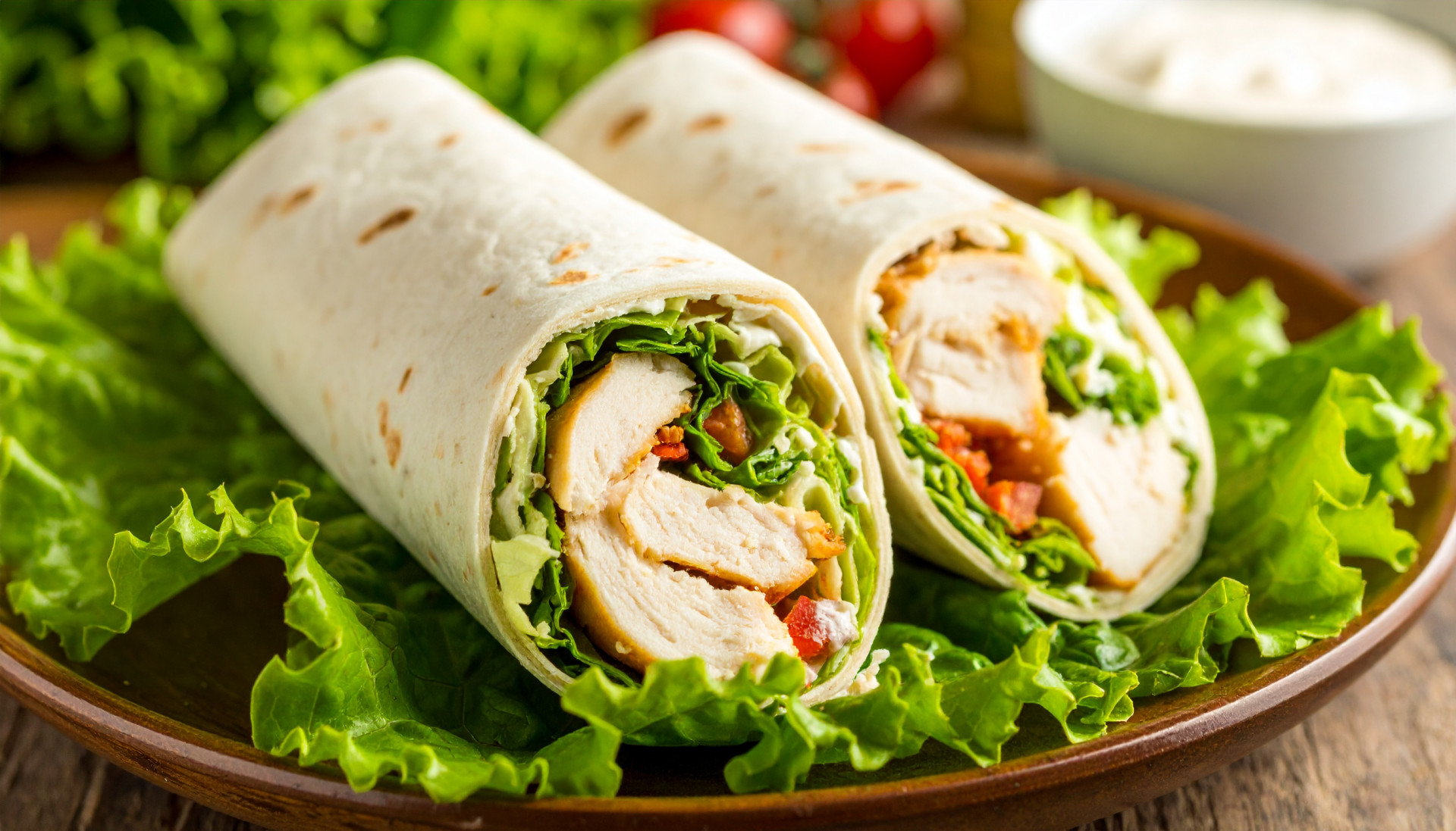 Chicken Caesar Wrap