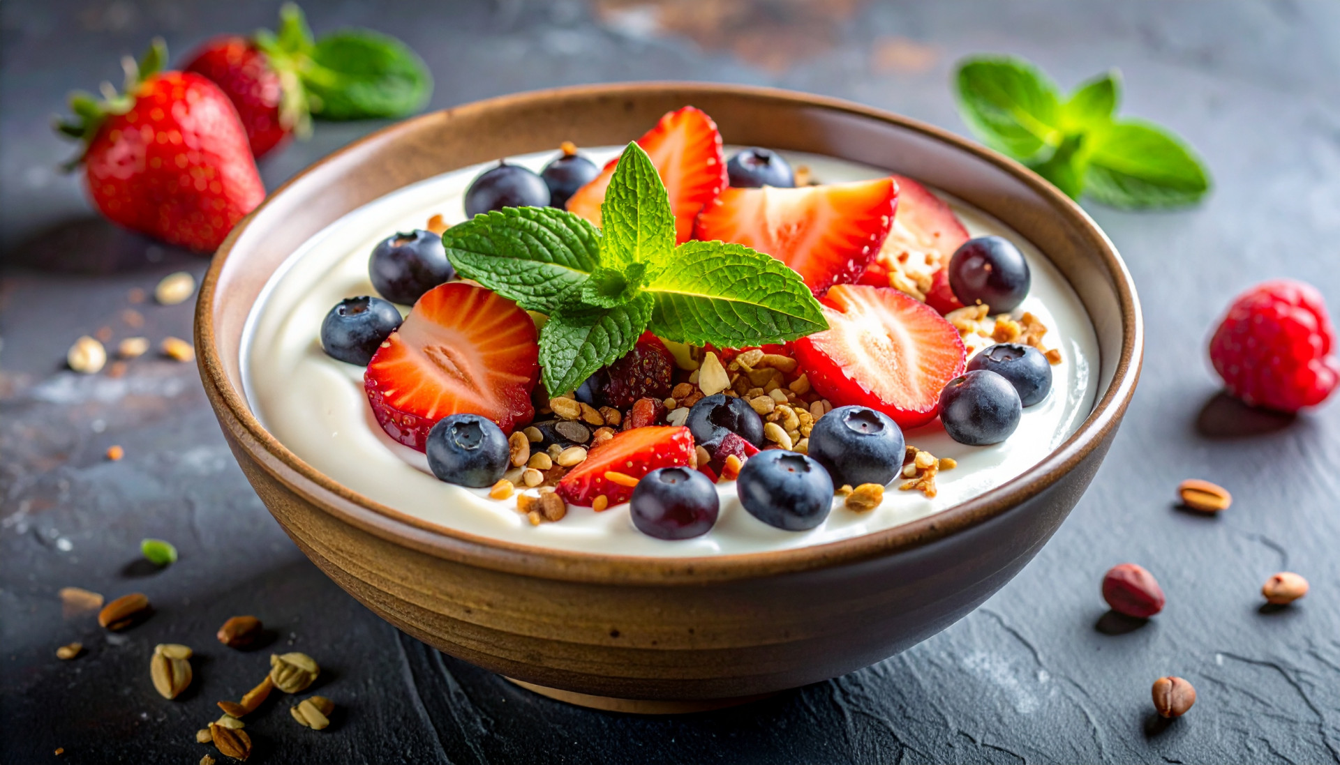 Protein Yogurt Bowl Dessert Style