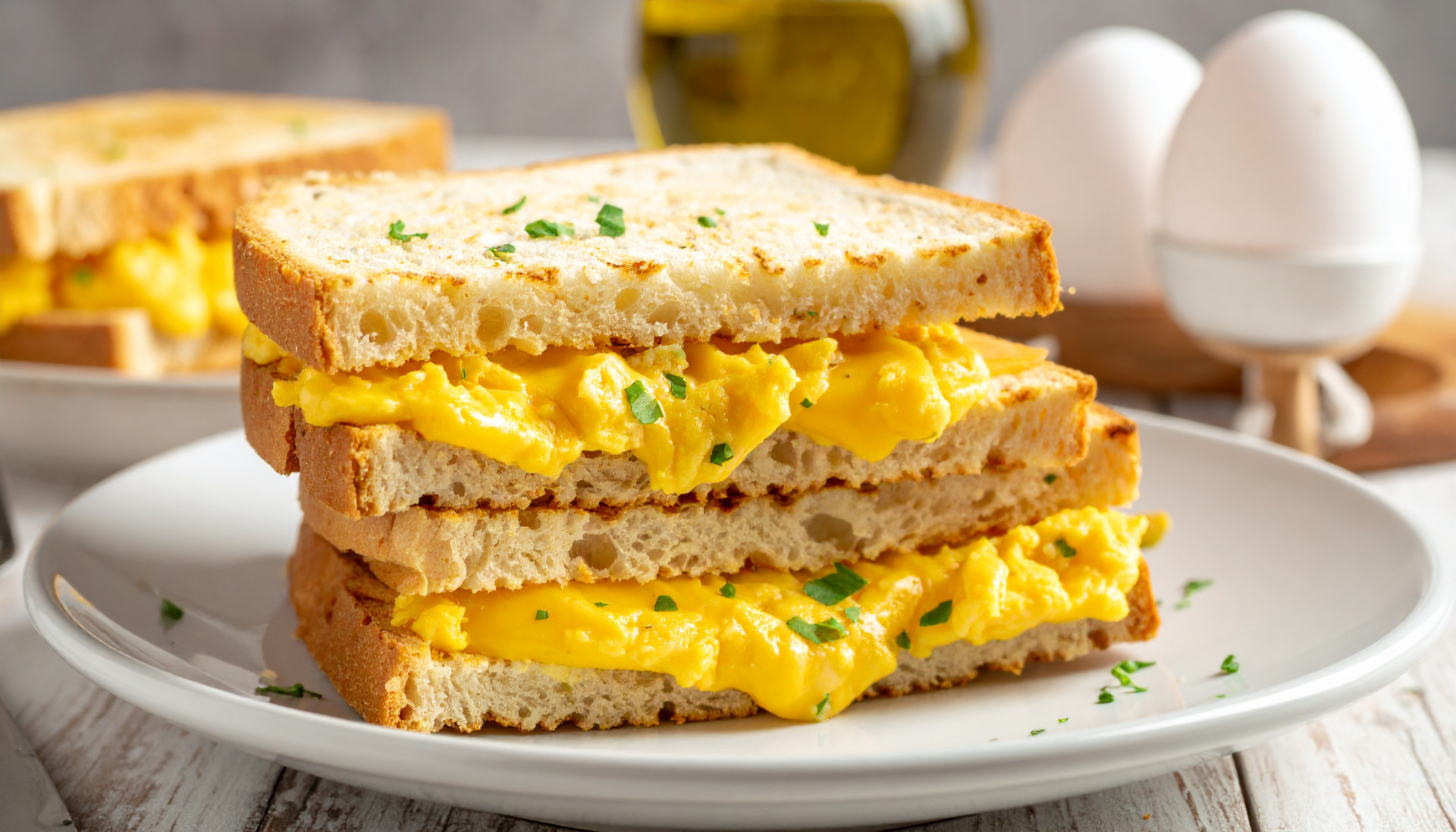 Egg Cheese Breakfast Sandwich