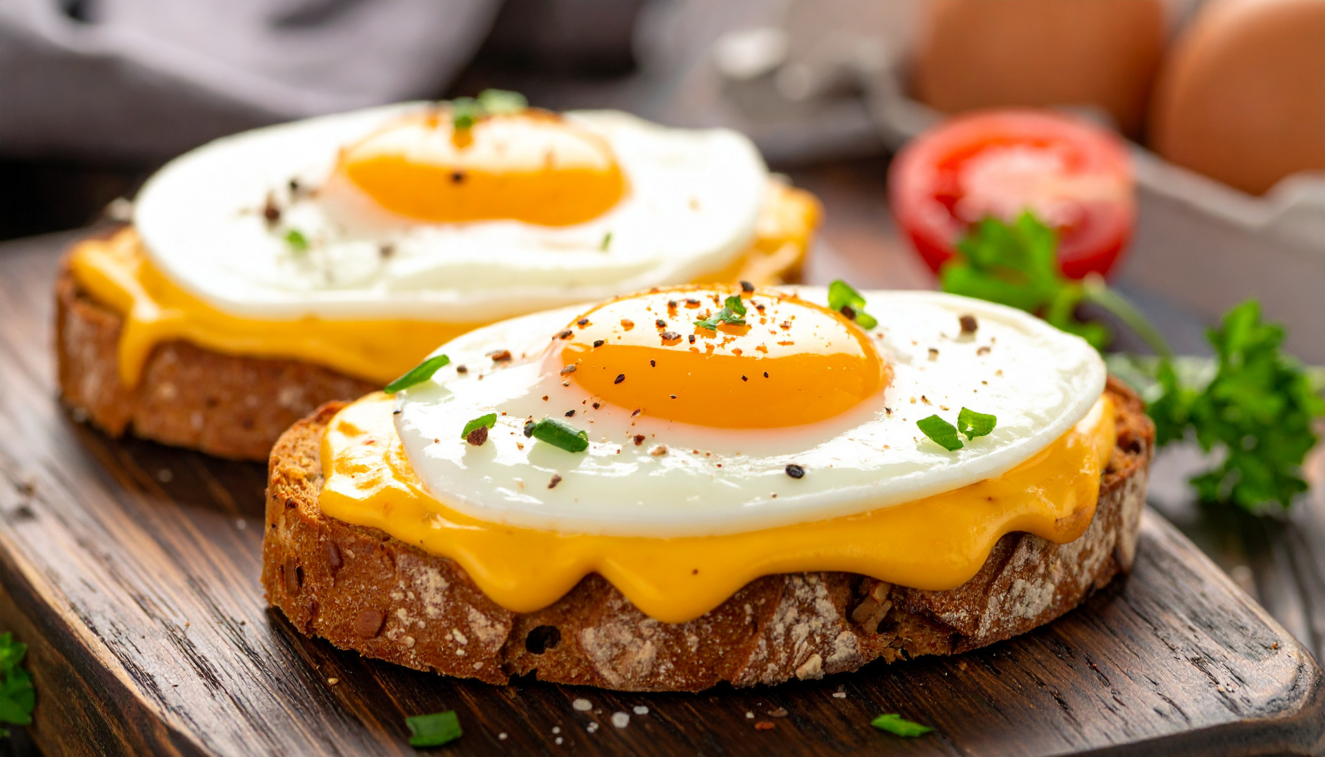 Egg Cheese Toast Stack