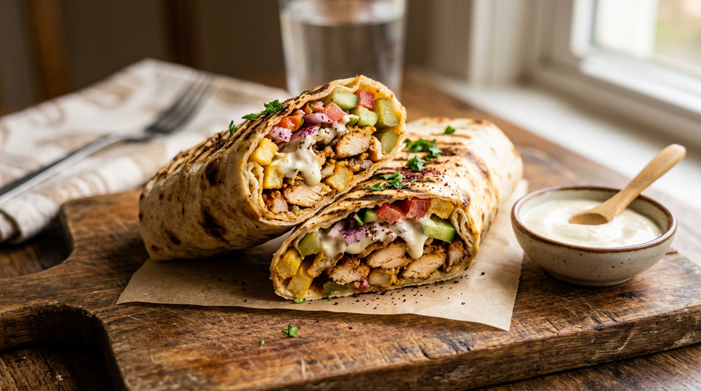 Chicken Shawarma Wrap