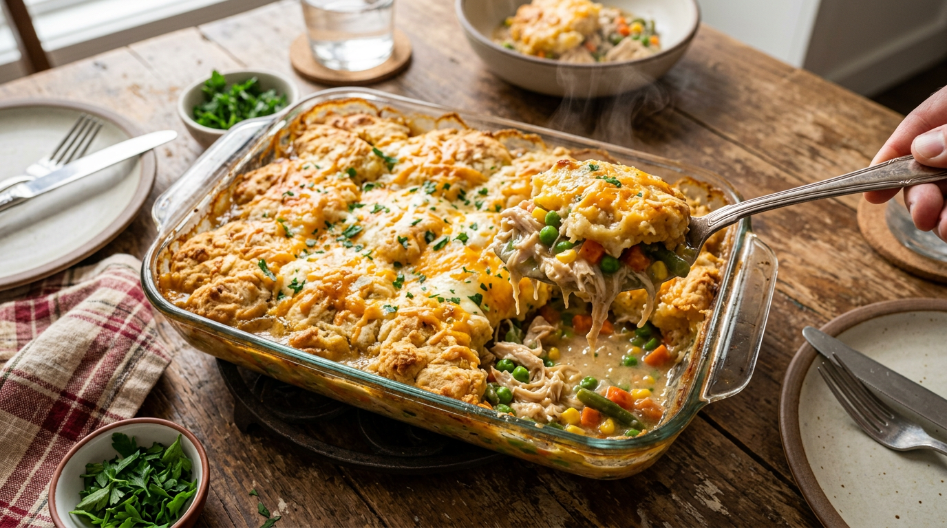 Viral Chicken Cobbler