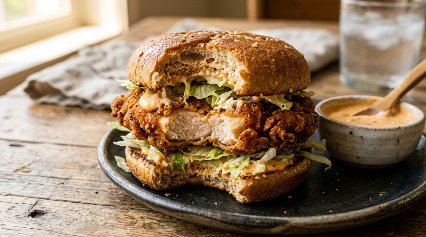 Low-Calorie McChicken (only 316 calories & 40g protein)