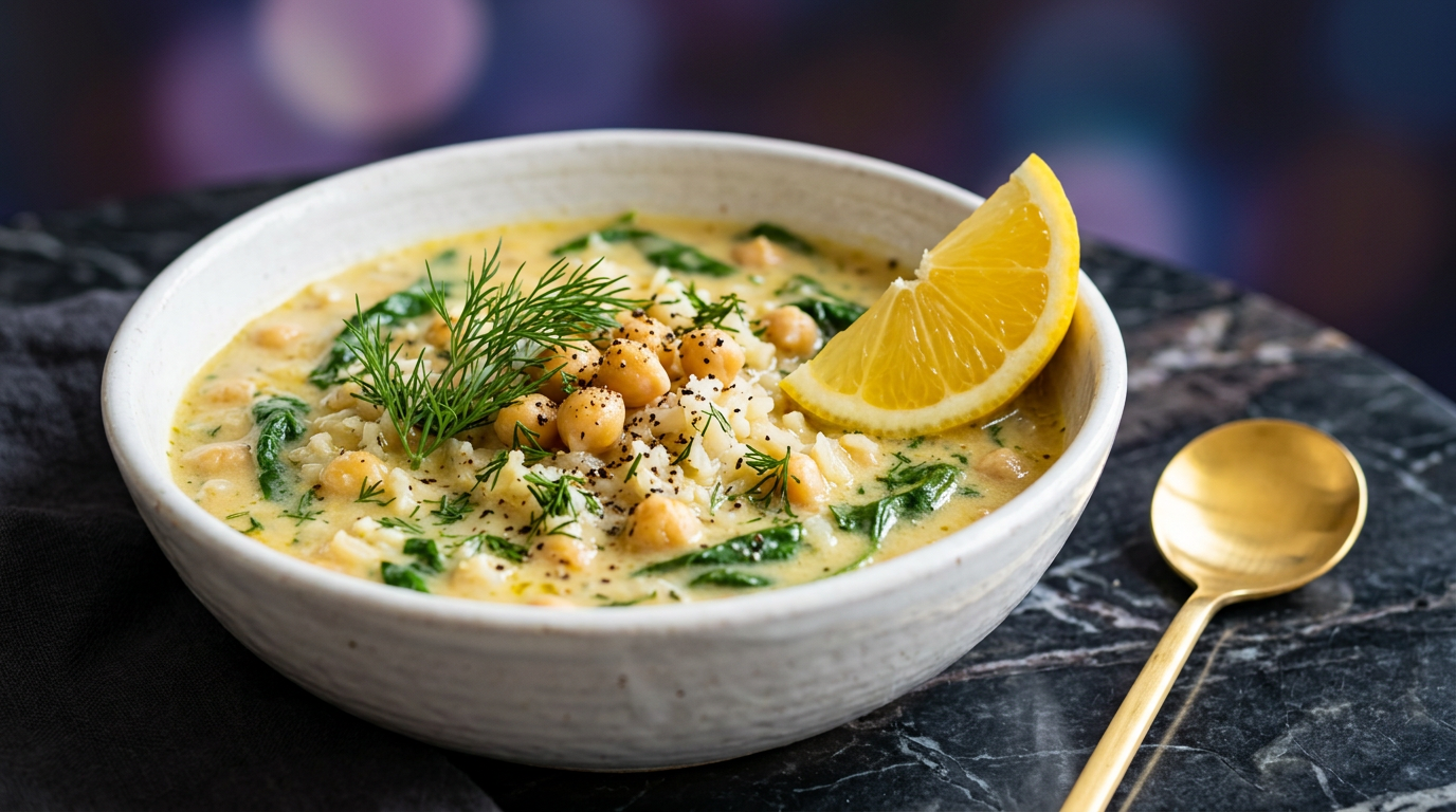 Lemon Chickpea Soup