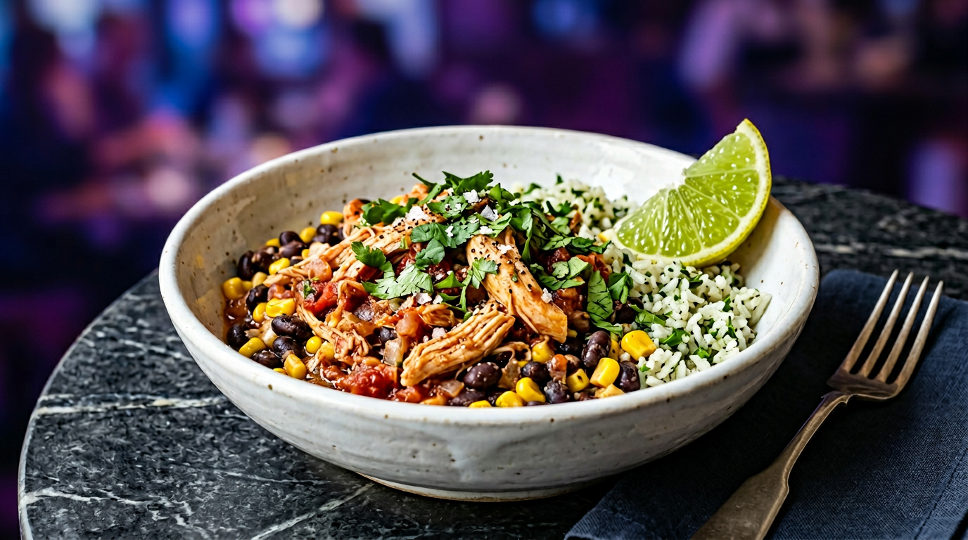Crockpot Salsa Chicken