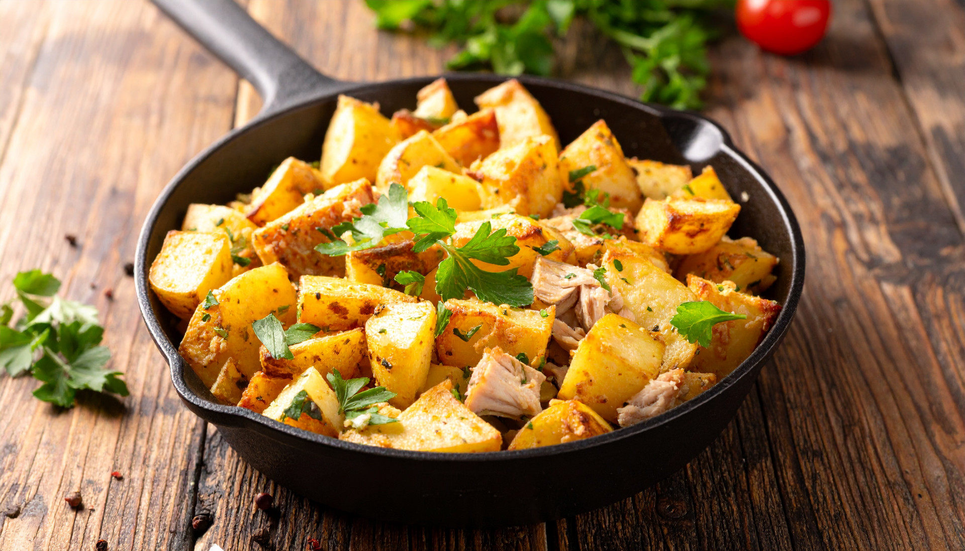 Crispy Turkey Potato Hash One Pan