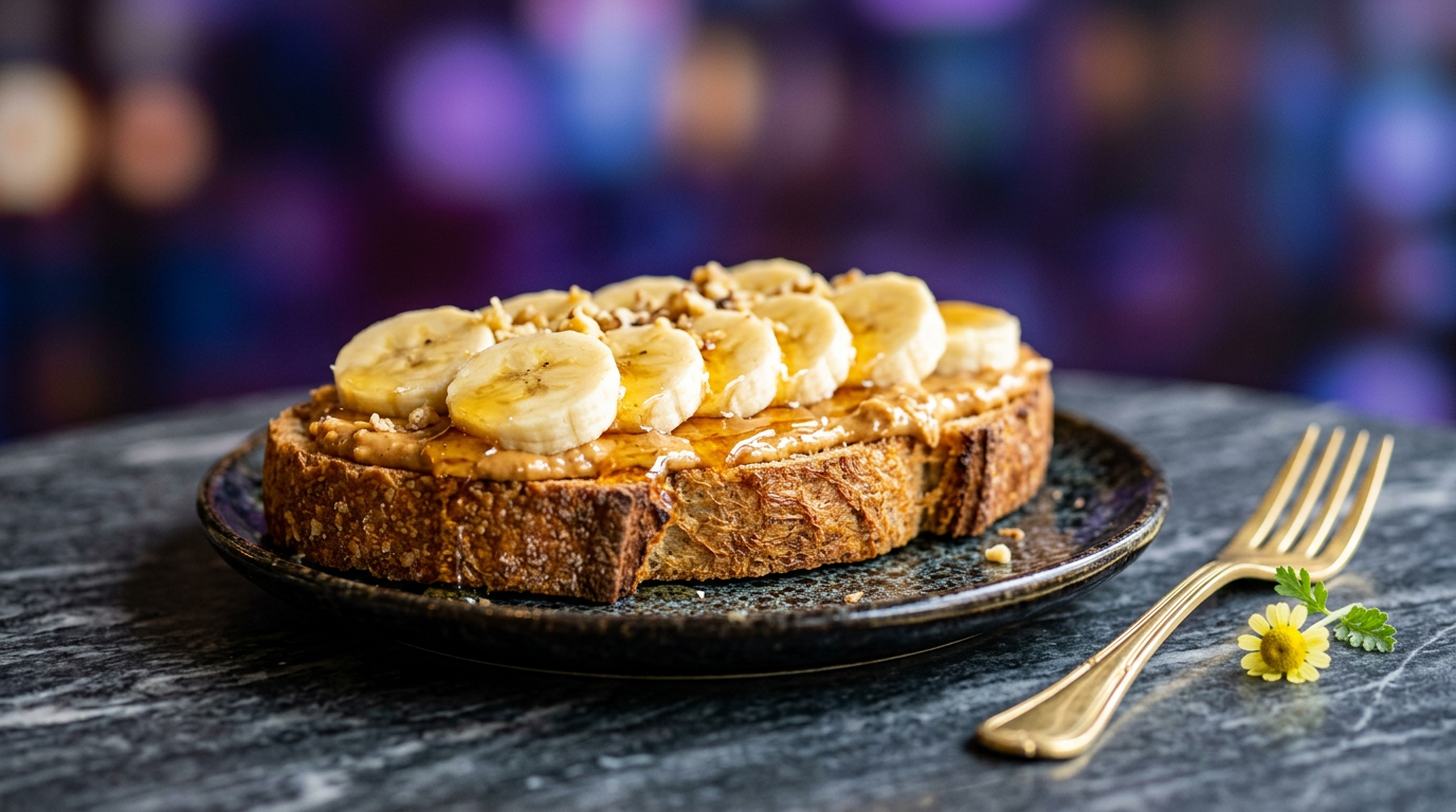 Peanut Butter Banana Toast