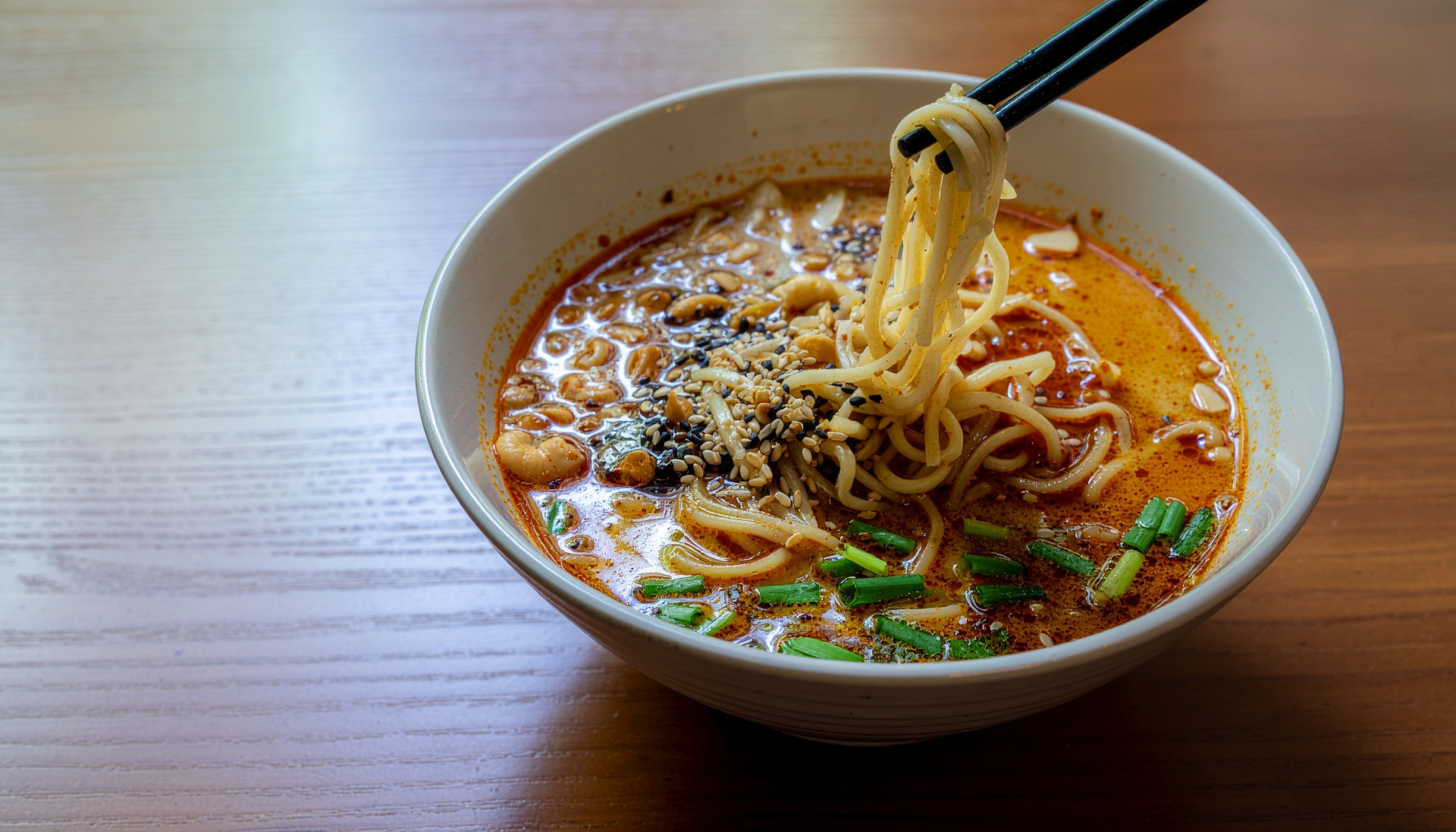 Spicy Peanut Coconut Noodles