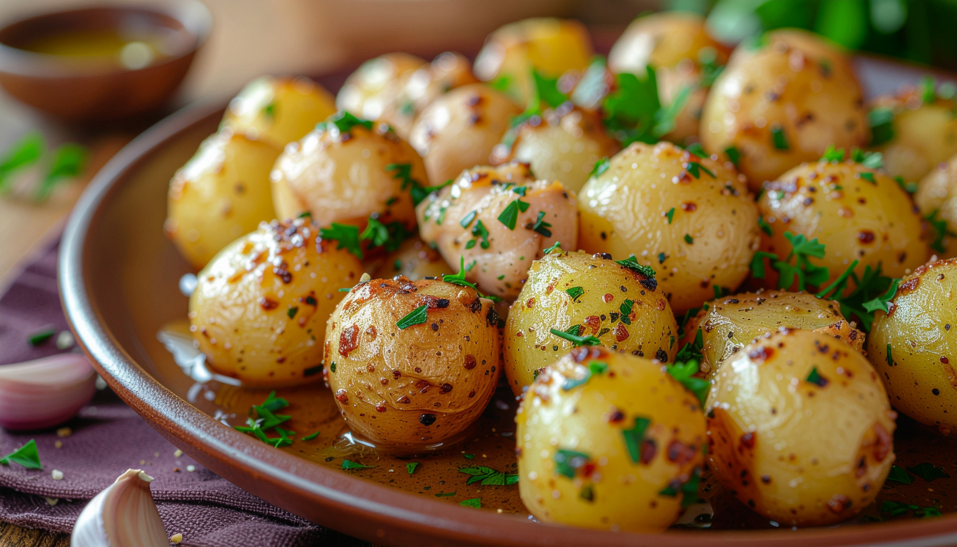 EASY & DELICIOUS Garlic Butter Chicken & Potatoes