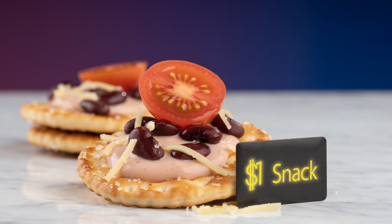 $1 Snack: Crispy Taco Ranch Cracker Bites