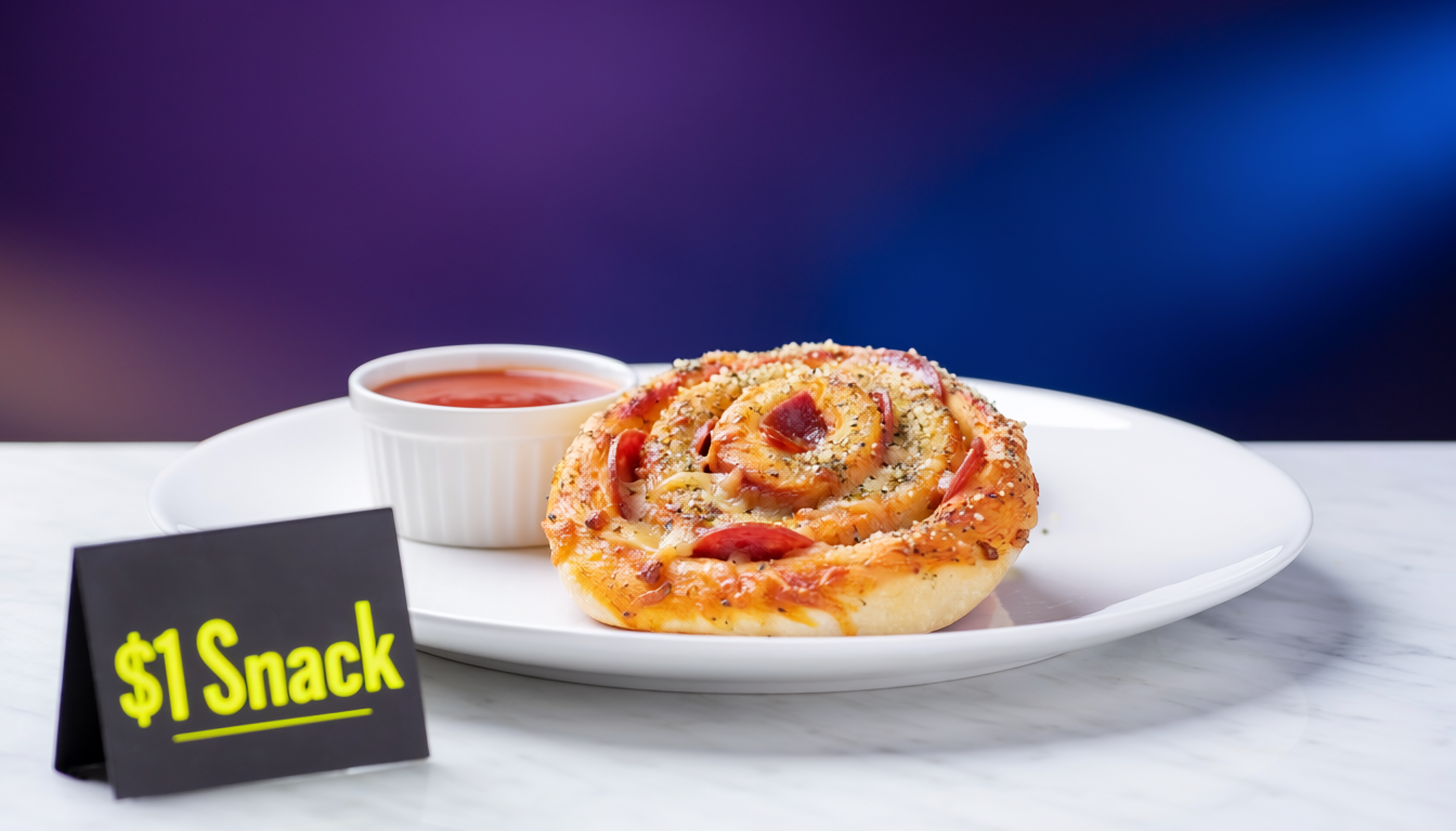 $1 Snack: Garlic Parmesan Pizza Roll-Ups