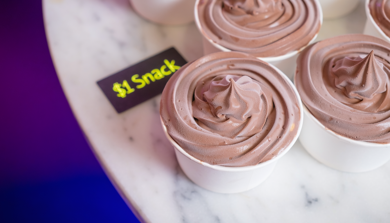 $1 Snack: Frozen Chocolate Banana Yogurt Cups