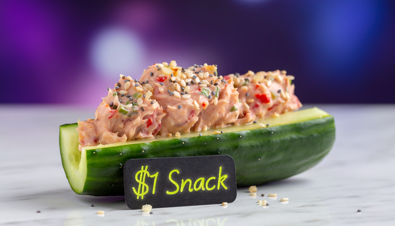$1 Snack: Spicy Tuna Crunch Boats