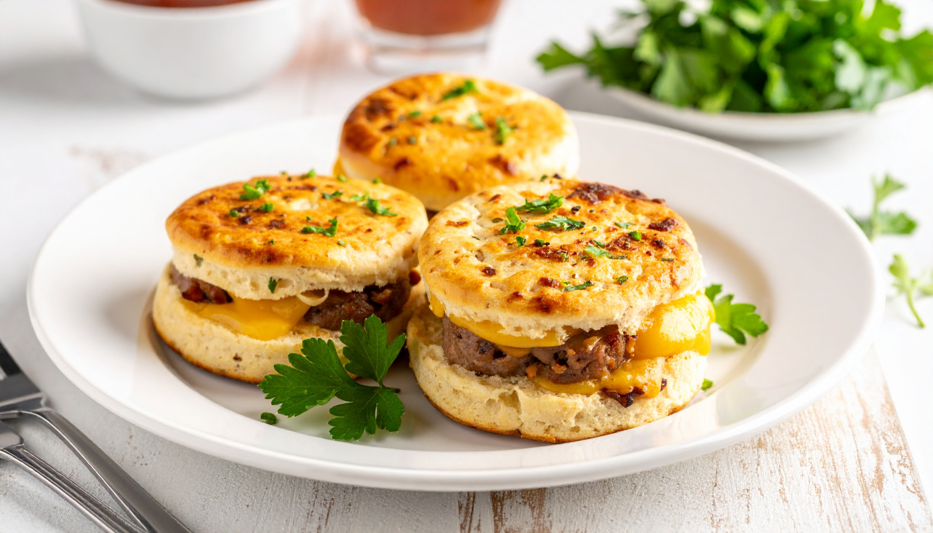 Turkey Sausage English Muffin