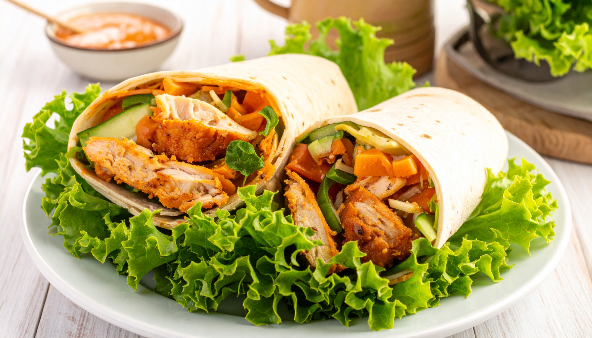 Buffalo Chicken Wraps