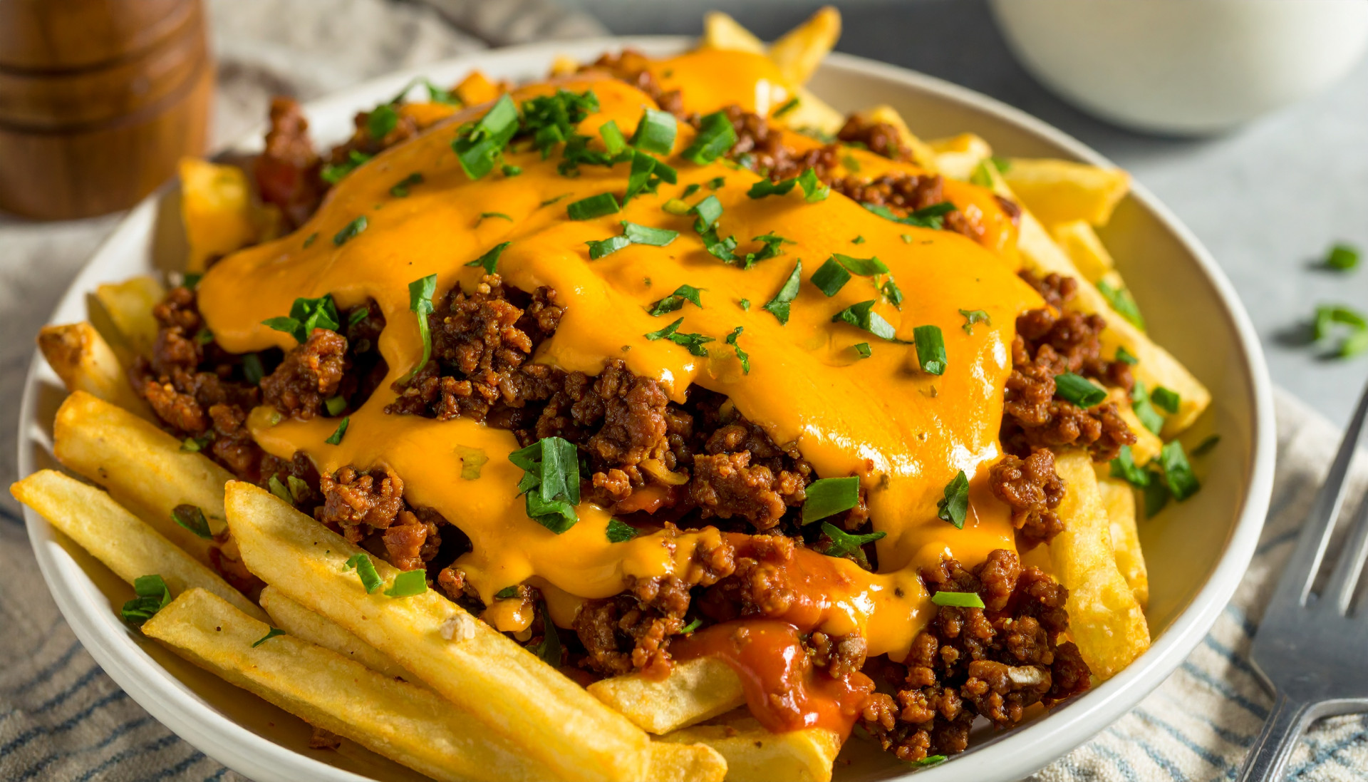 Cheeseburger Loaded Fries